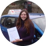 Justine, Galgate, Driving lessons Lancaster, Morecambe and Surrounding Areas